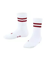 FALKE | Calcetines para niños DYNAMIC blanco / verde | Blanco