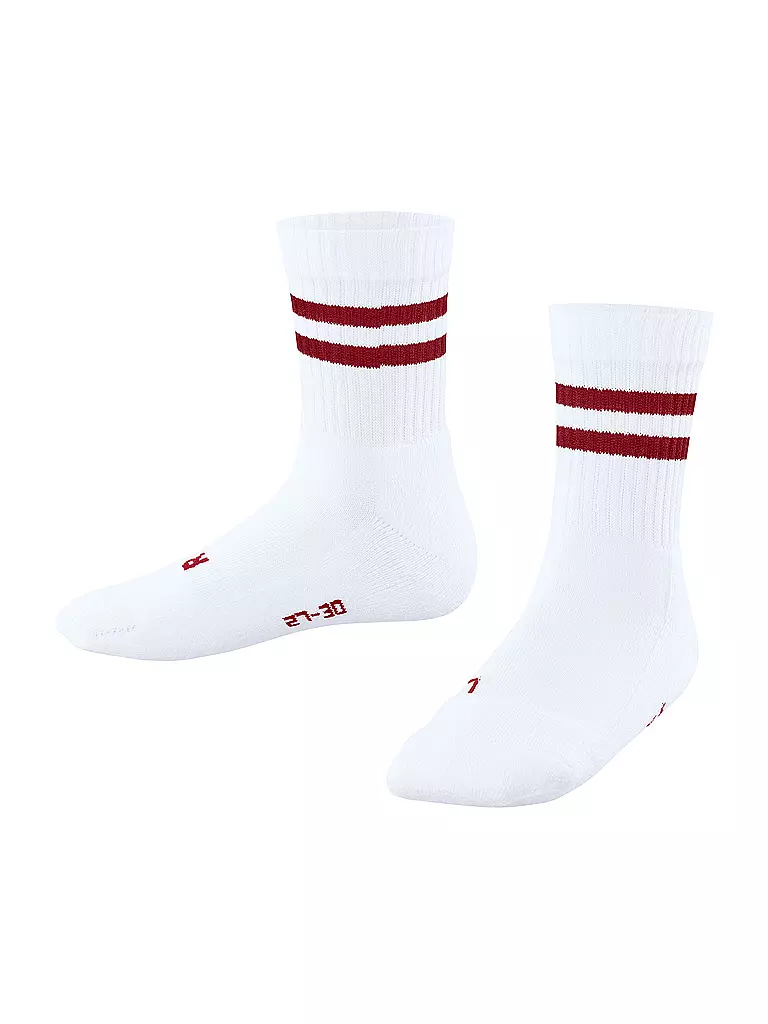 FALKE | Calcetines para niños DYNAMIC blanco / verde | Blanco