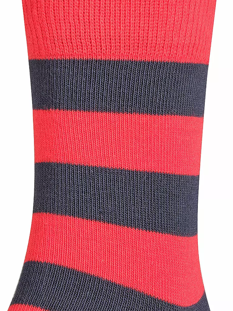 FALKE | Calcetines para niños Happy Stripe, paquete de 2, azul marino | 