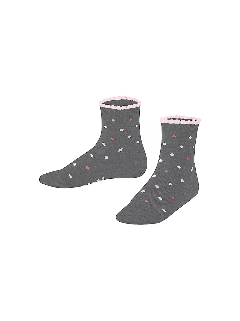 FALKE | Calcetines para niños MULTIDOT beige claro | Gris claro