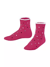 FALKE | Calcetines para niños MULTIDOT color blanco roto | Rojo
