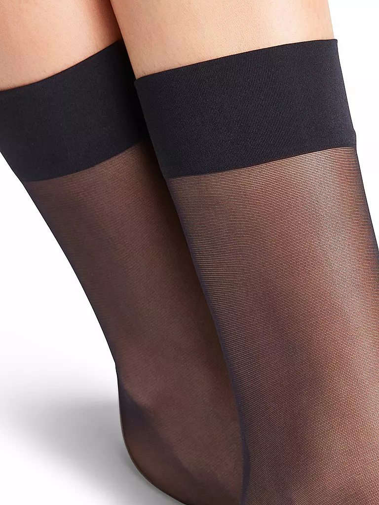 FALKE | Calcetines SEIDENGLATT 15 DEN marino | 