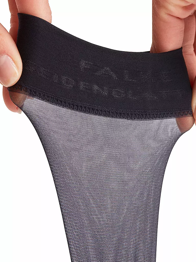 FALKE | Calcetines SEIDENGLATT 15 DEN marino | 
