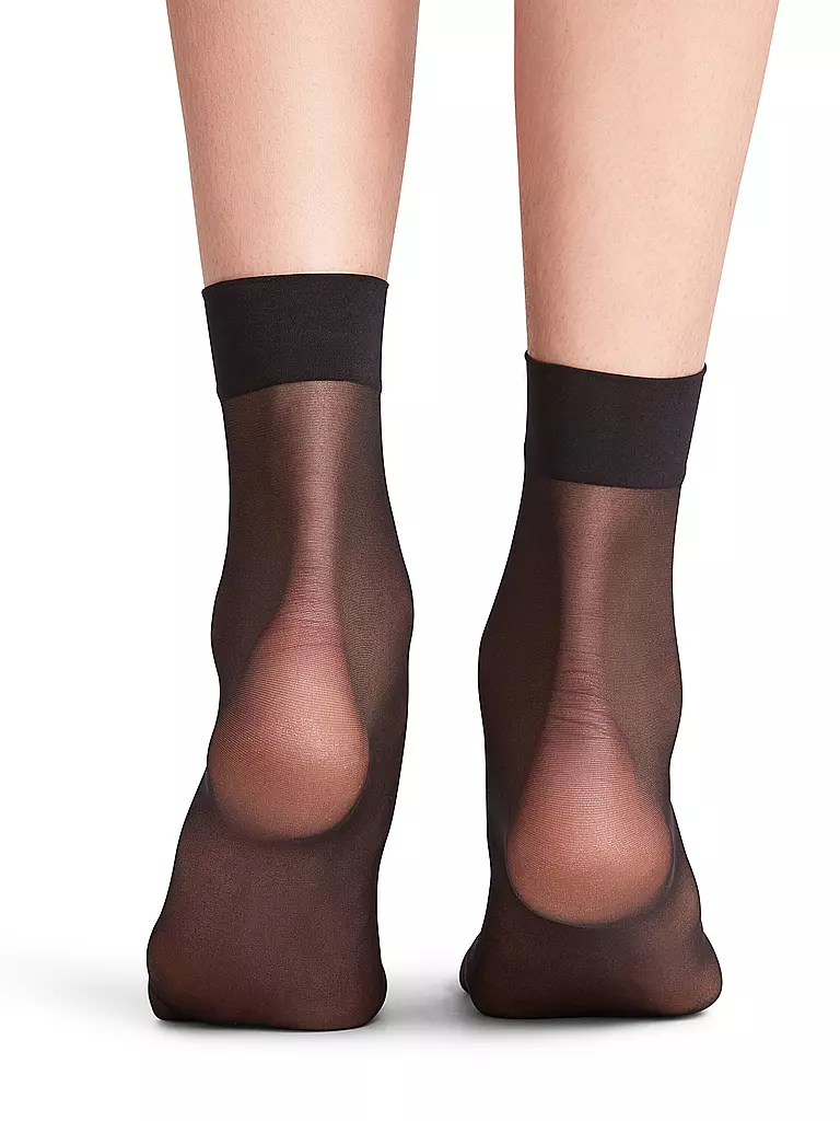 FALKE | Calcetines SEIDENGLATT 15 DEN negros | Negro