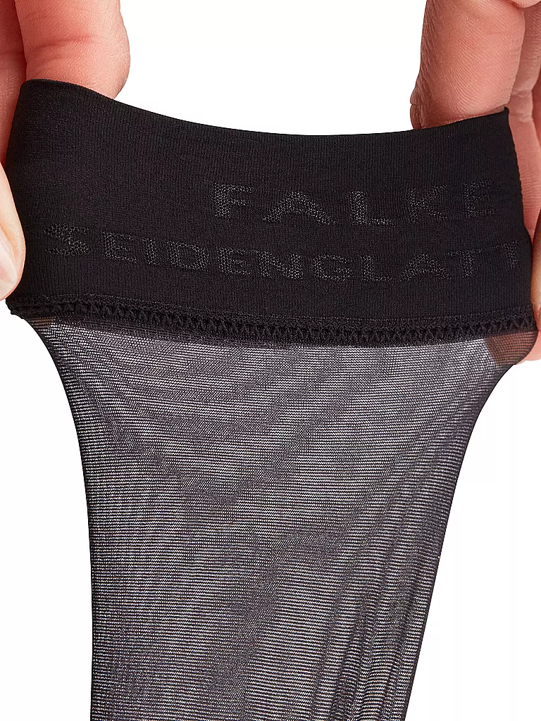 FALKE | Calcetines SEIDENGLATT 15 DEN negros | Negro