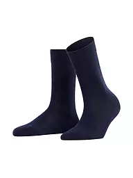 FALKE | Socken SENSITIVE LONDON sand mel. | Azul oscuro