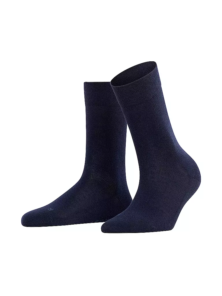 FALKE | Calcetines SENSITIVE LONDON azul marino oscuro | Azul oscuro