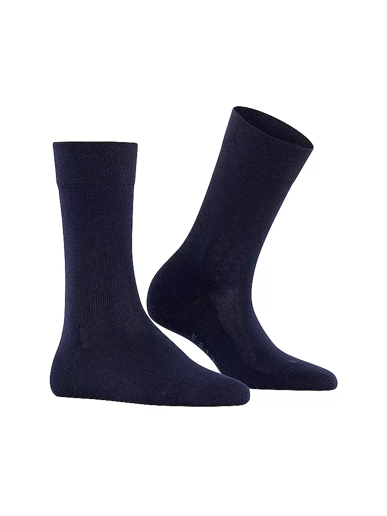 FALKE | Calcetines SENSITIVE LONDON azul marino oscuro | Azul oscuro