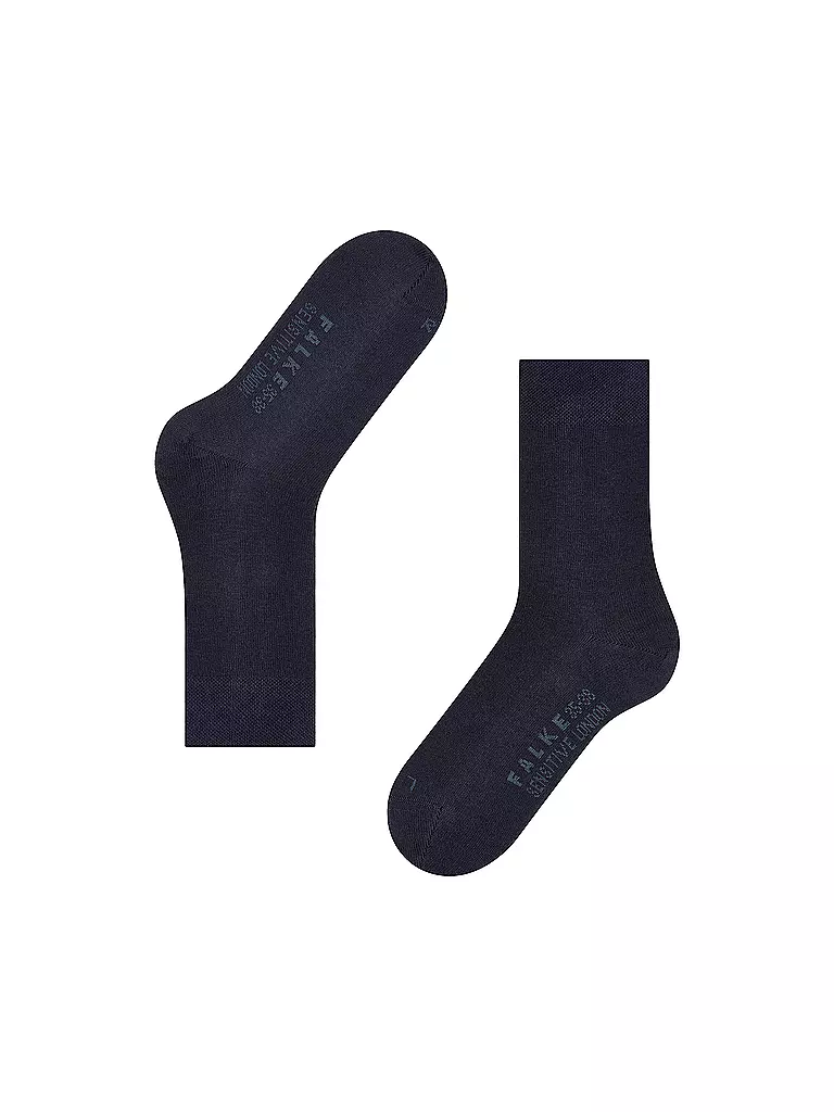 FALKE | Calcetines SENSITIVE LONDON azul marino oscuro | Azul oscuro