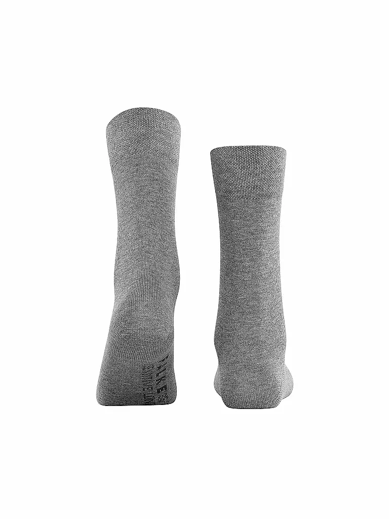 FALKE | Calcetines SENSITIVE LONDON gris claro jaspeado. | Gris claro