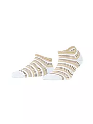 FALKE | Calcetines Sneaker SMART STRIPE negros | Blanco