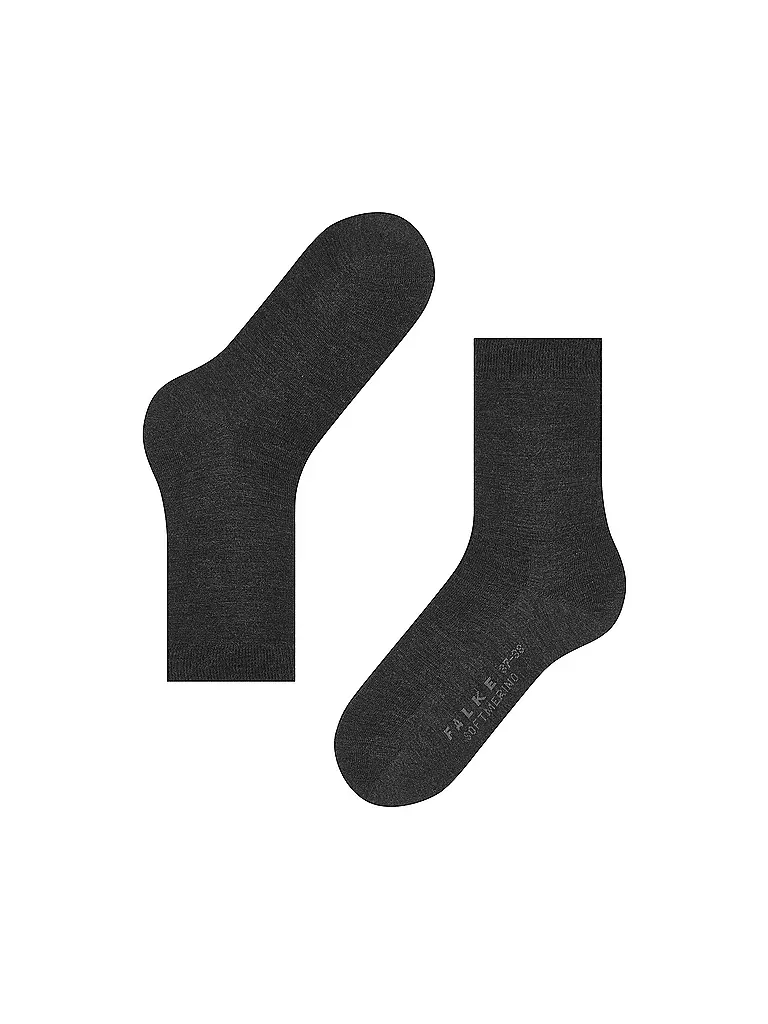 FALKE | Calcetines Soft Merino antracita | 