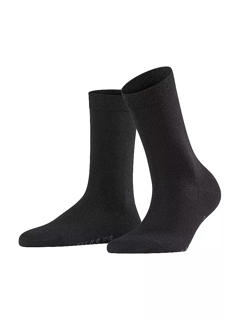 FALKE | Calcetines Soft Merino black | Negro