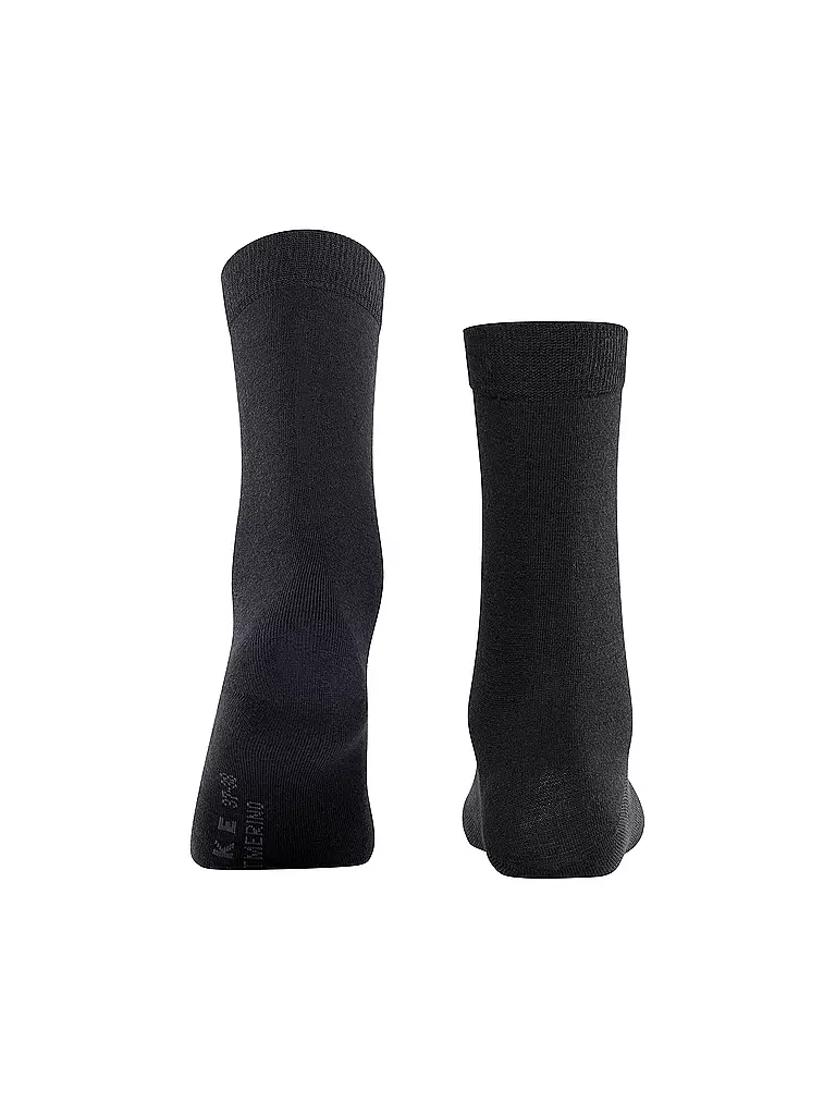 FALKE | Calcetines Soft Merino black | 