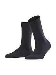 FALKE | Calcetines Soft Merino antracita | Azul
