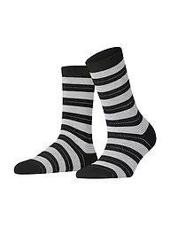 FALKE | Calcetines STRIPE UNIFORM crema | Negro