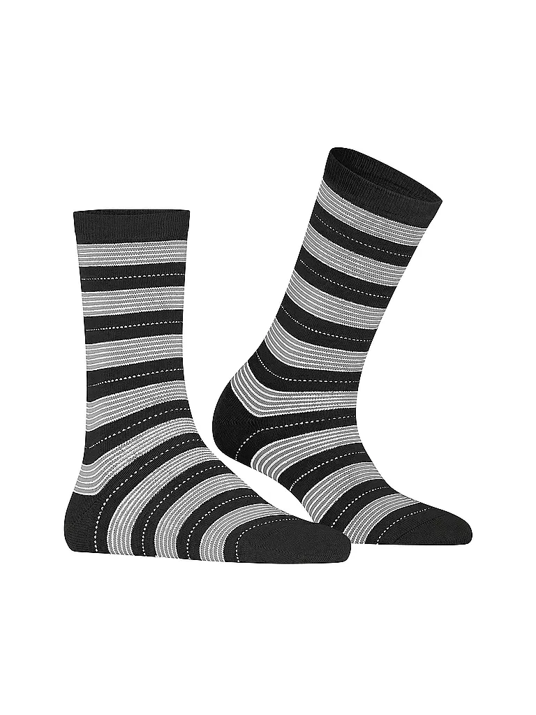 FALKE | Calcetines STRIPE UNIFORM negro | Negro