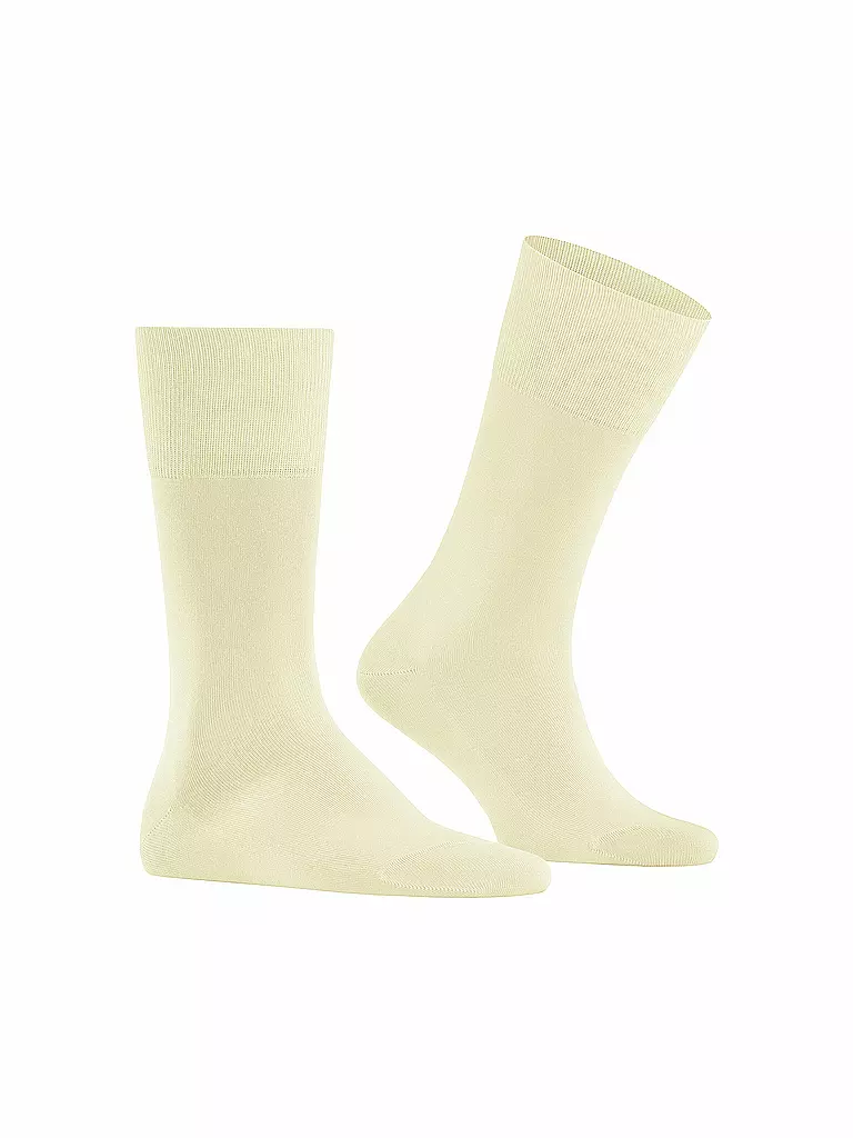 FALKE | Calcetines TIAGO amarillo suave | Amarillo
