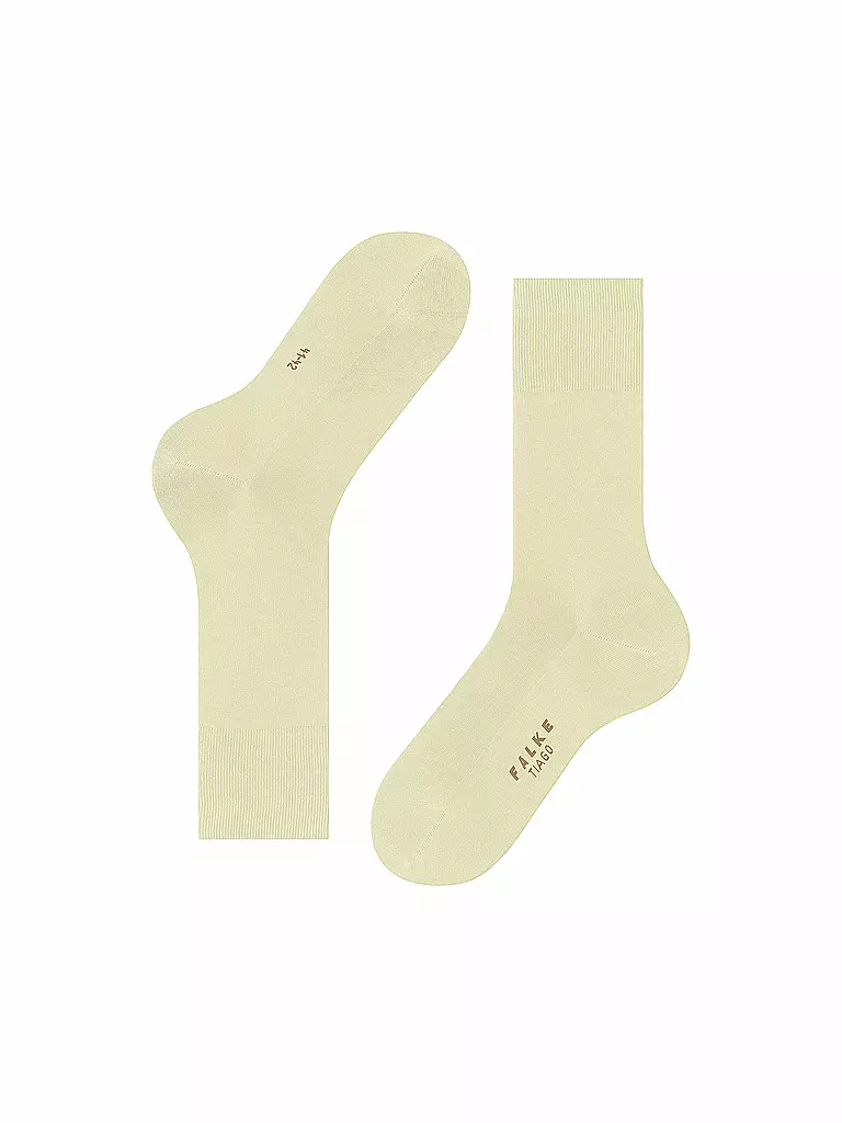 FALKE | Calcetines TIAGO amarillo suave | Amarillo