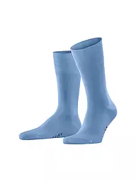 FALKE | Calcetines TIAGO gris ratón | Azul claro