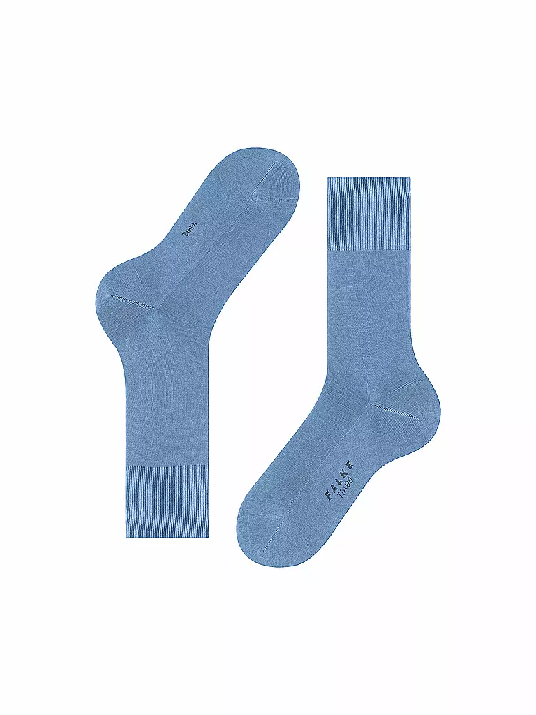 FALKE | Calcetines TIAGO azul aciano | Azul claro