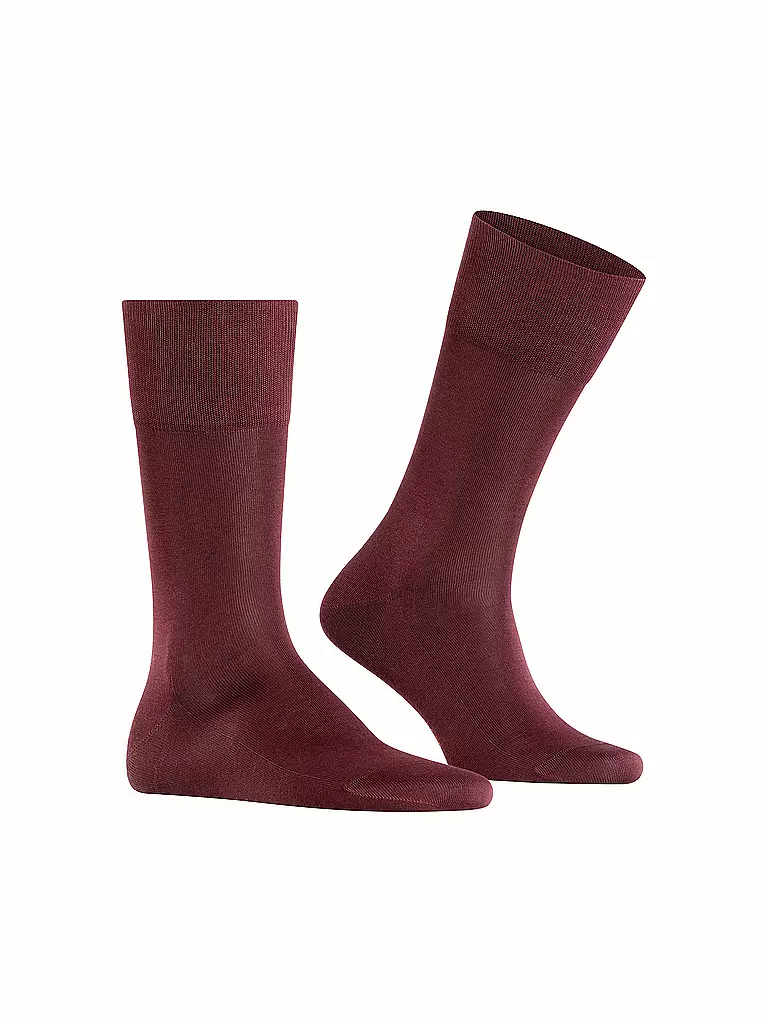 FALKE | Calcetines TIAGO barolo | Rojo oscuro