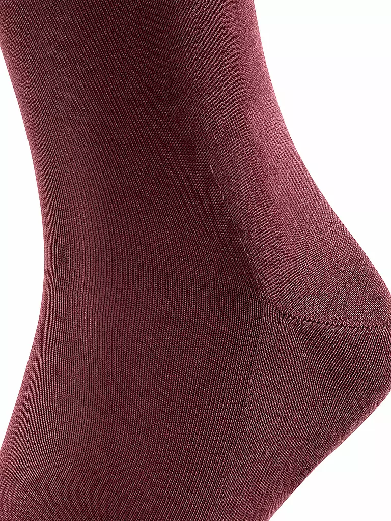 FALKE | Calcetines TIAGO barolo | Rojo oscuro