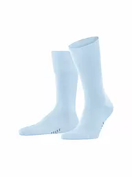 FALKE | Calcetines TIAGO gris ratón | Azul claro