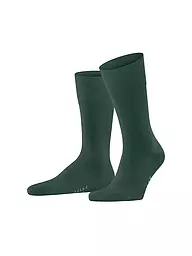 FALKE | Calcetines TIAGO gris ratón | Verde oscuro