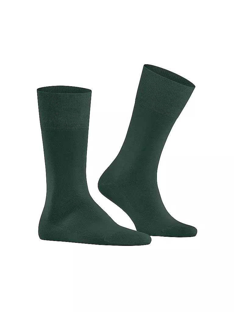 FALKE | Calcetines TIAGO verde cazador | Verde oscuro