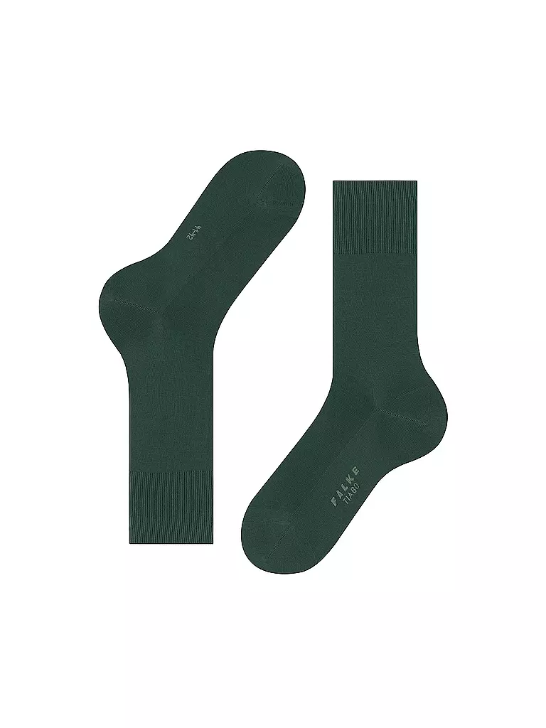 FALKE | Calcetines TIAGO verde cazador | Verde oscuro