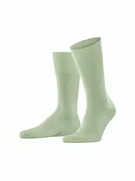 FALKE | Calcetines TIAGO gris ratón | Verde claro