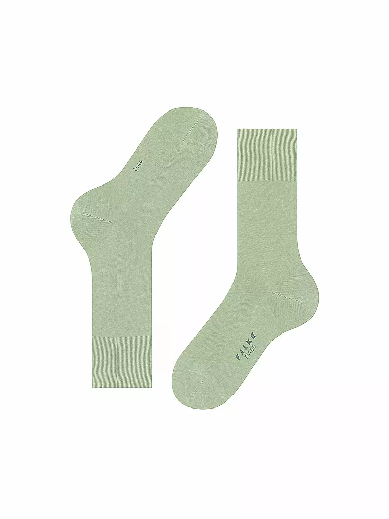FALKE | Calcetines TIAGO verde oliva pálido | Verde claro