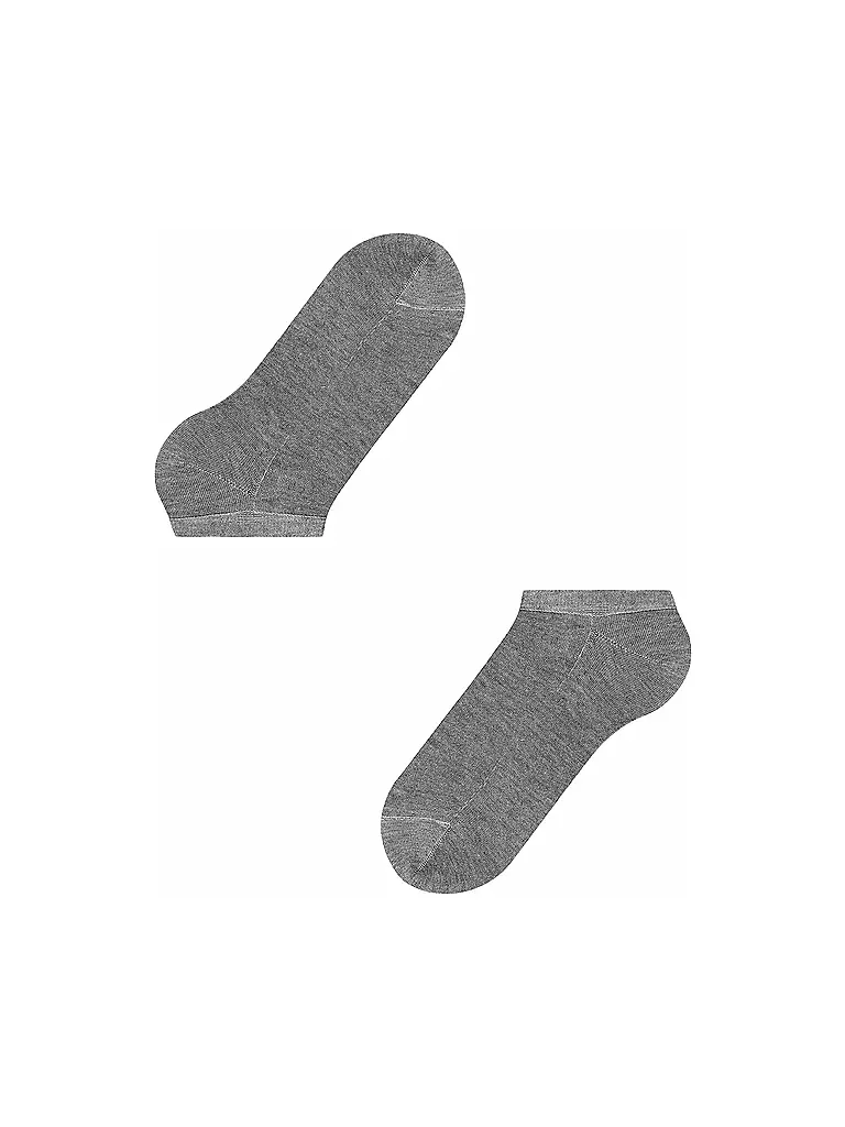 FALKE | Calcetines tobilleros ACTIVE BREEZE gris claro jaspeado | Gris claro