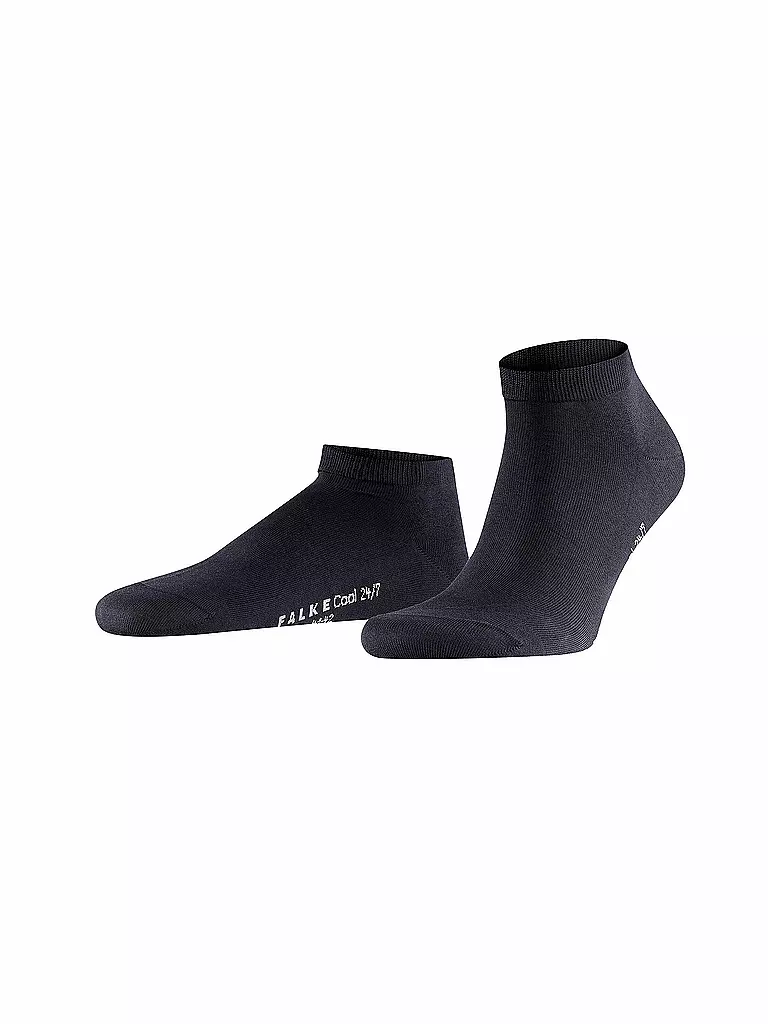 FALKE | Calcetines tobilleros Cool 24/7 azul marino oscuro | Azul oscuro