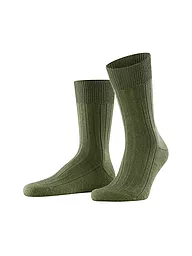 FALKE | Calcetines TEPPICH IM SCHUH marrón oscuro mel. | Verde oscuro