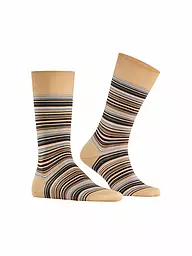 FALKE |  Socken "Microblock" 14041 (steel mel.) | Beige
