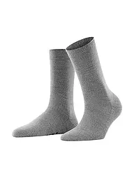 FALKE | Calcetines Soft Merino antracita | Gris claro