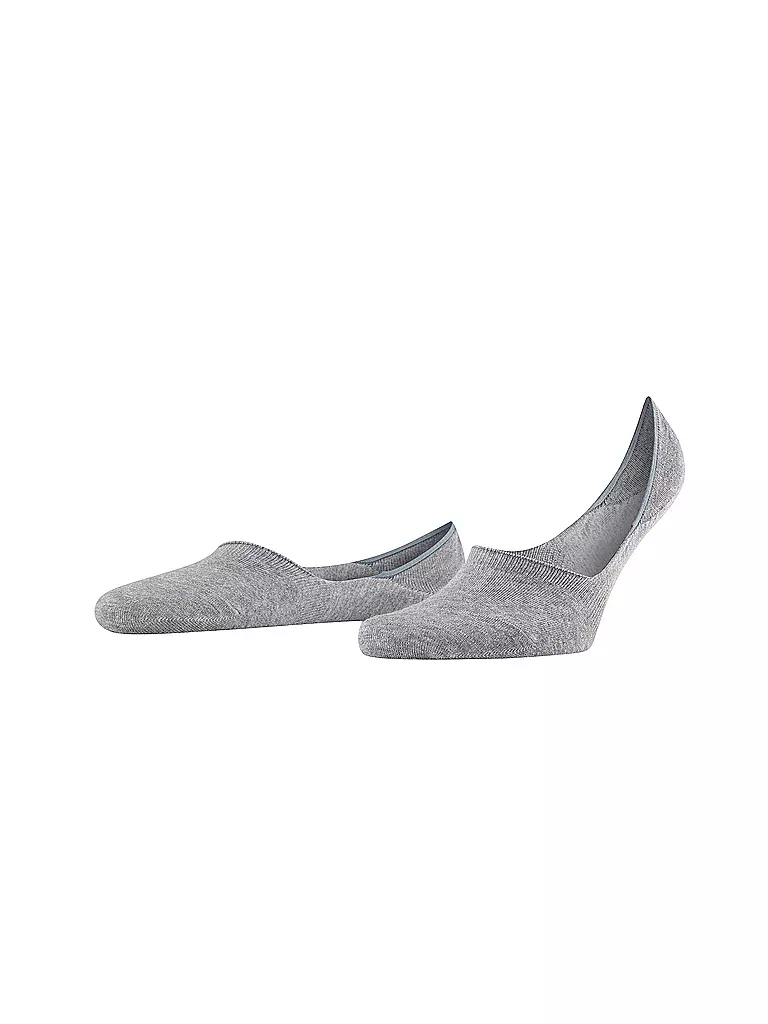 FALKE | Füßlinge Step Medium Cut | Gris claro