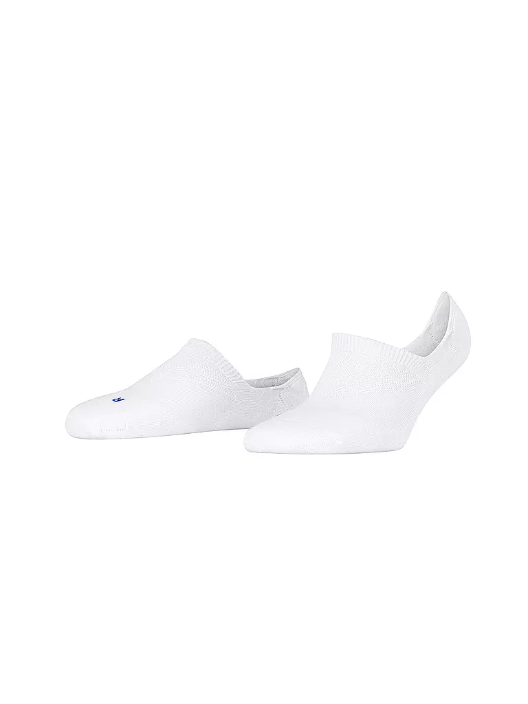 FALKE | Füsslinge COOL KICK IN blanco | Blanco
