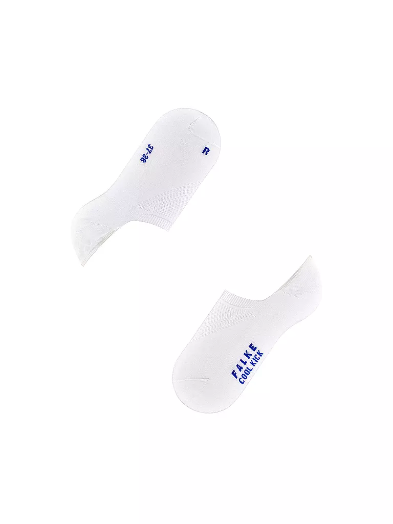 FALKE | Füsslinge COOL KICK IN blanco | Blanco