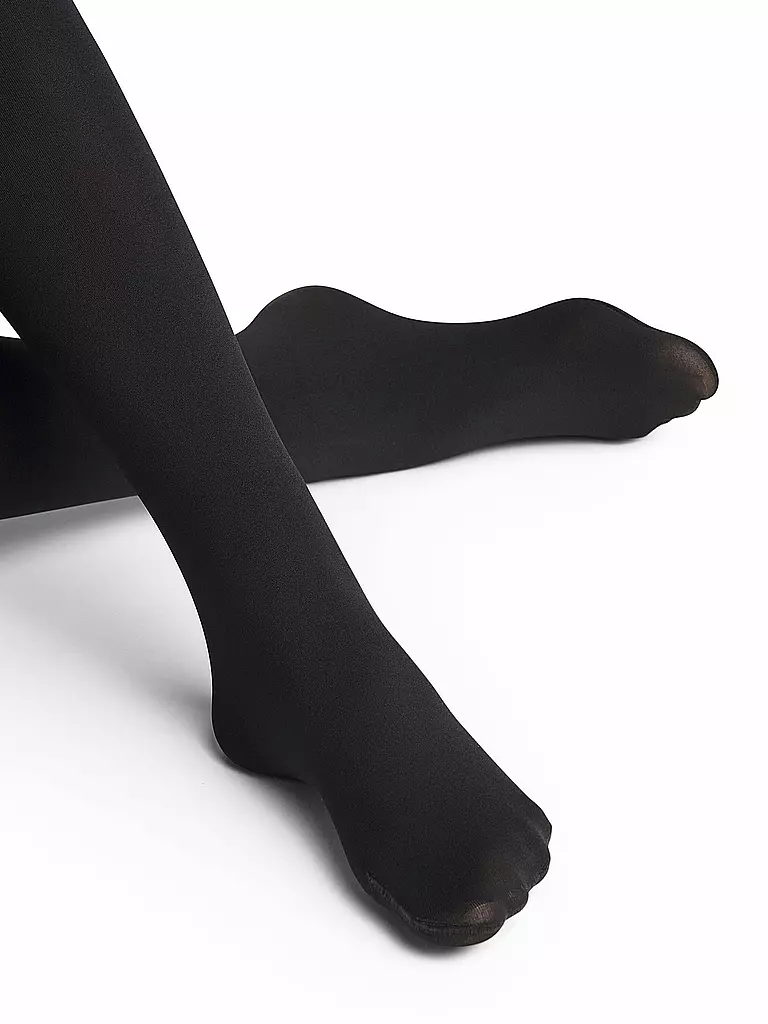 FALKE | Feinstrumpfhose Pure Matt 100 Den Black | Negro