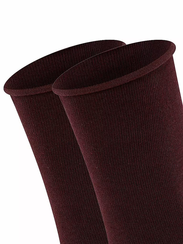 FALKE | Happy Calcetines Paquete de 2 barolo | Rojo oscuro