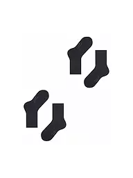 FALKE | Happy Calcetines para niños, paquete de 2 (negro) | Azul