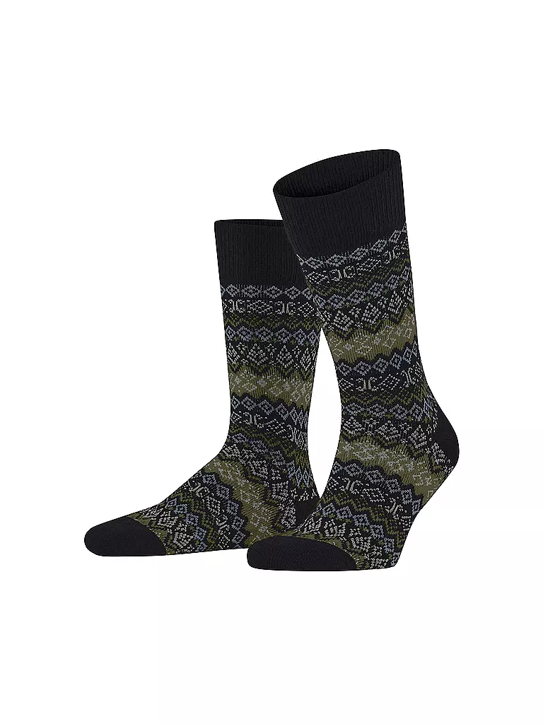 FALKE | Herren Socken ASPEN black | Negro