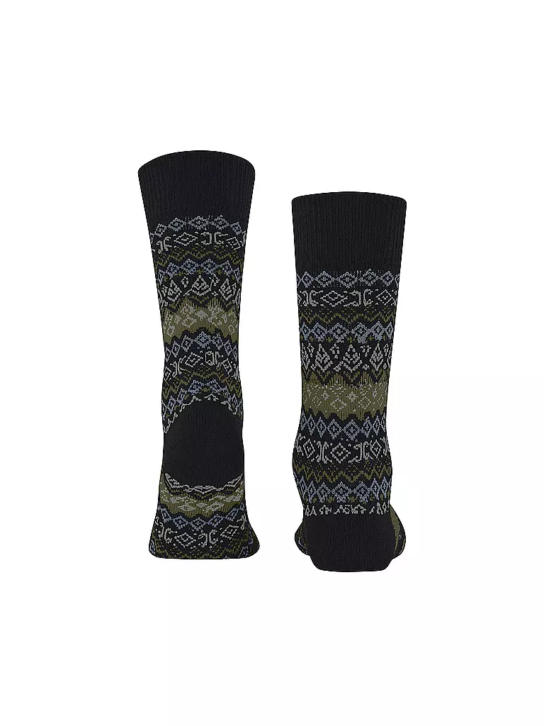 FALKE | Herren Socken ASPEN black | Negro