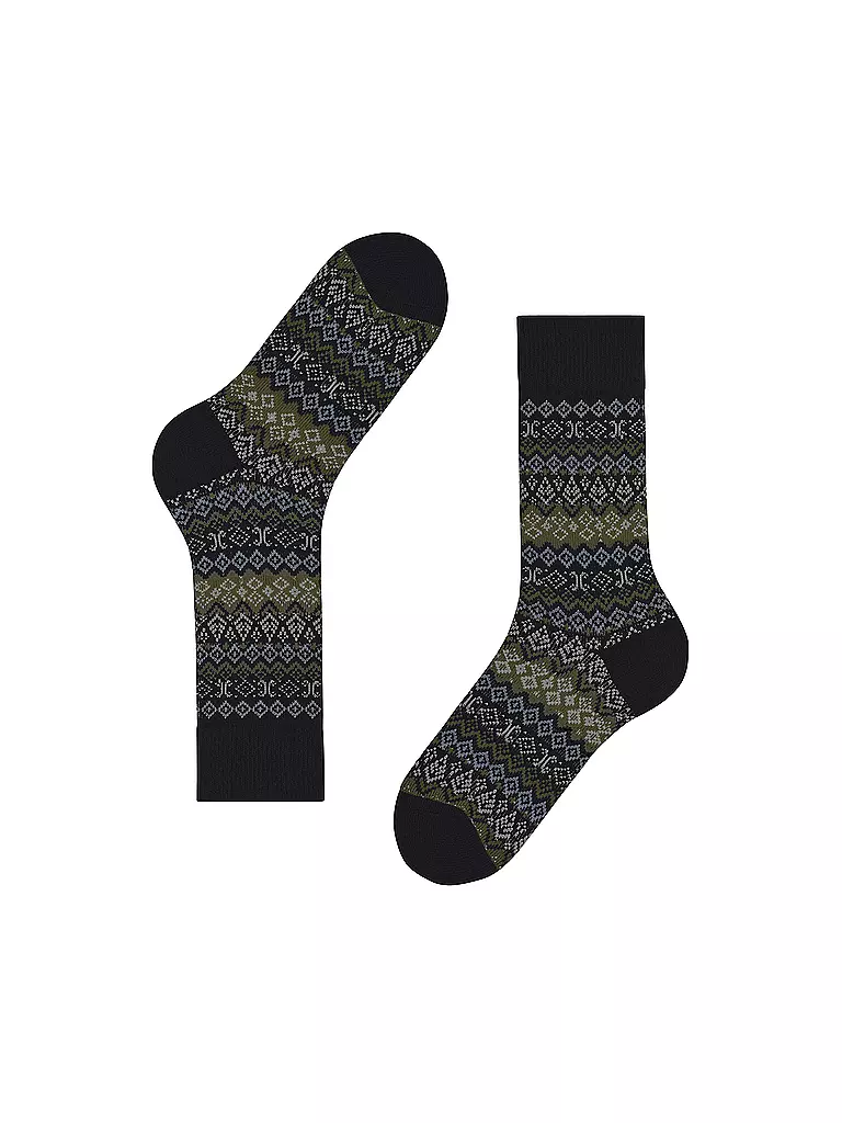 FALKE | Herren Socken ASPEN black | Negro