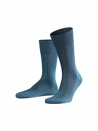 FALKE | Herren-Socken "Tiago" 14662 (denim mel.) | Azul