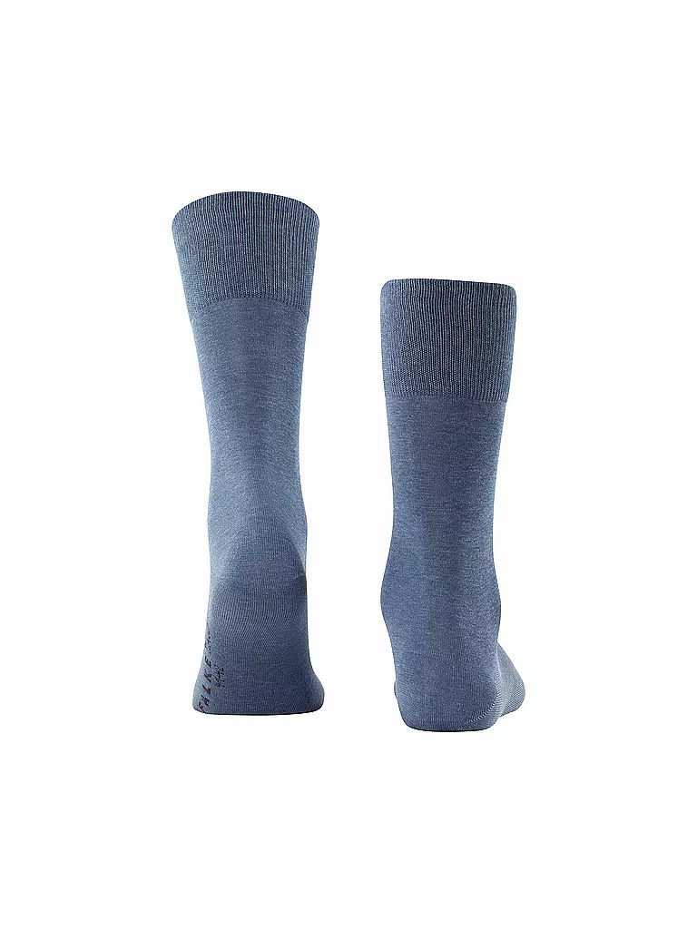 FALKE | Herren-Socken "Tiago" 14662 (denim mel.) | Azul
