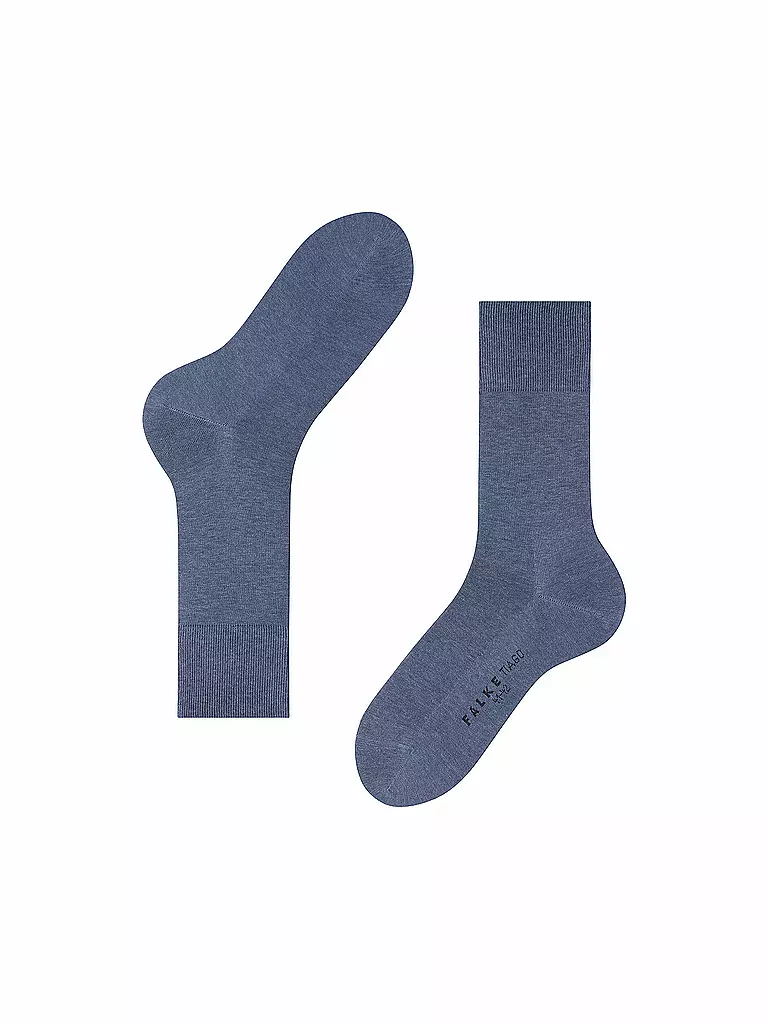 FALKE | Herren-Socken "Tiago" 14662 (denim mel.) | Azul